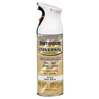 Rust-Oleum 245199 12-Ounce Universal Advance Formula Spray Paint, Gloss White