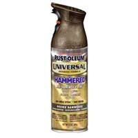Rust-Oleum 245218 Universal Advance Formula Spray Paint, Brown Hammered, 12-Ounce