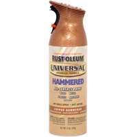 Rust-Oleum 247567 12-Ounce Hammered Copper Universal Coverage Spray Paint