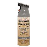 Rust-Oleum 249339 12-Ounce Spray Paint Universal Advanced Formula, Gloss Slate Gray