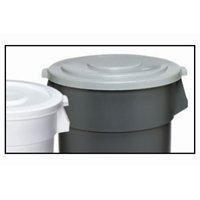 CONTINENTAL Huskee 1002GY Receptacle Lid, 10 gal, Plastic, Gray, For: Huskee 1001 Container