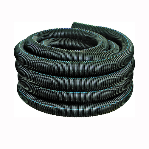 CORRUGATED PIPE 4"X100' SOLID