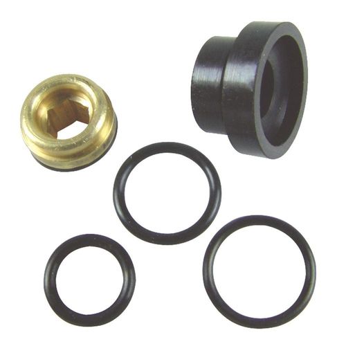 Danco 124102 Stem Repair Kit, Brass/Rubber, Black, 6-Piece
