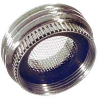 Danco 36111B Aerator Adapter, 15/16 x 3/4 in Female x Male Hose Thread, Nickel Plated