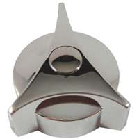 Danco 37577A Faucet Handle, Plastic, Chrome Plated