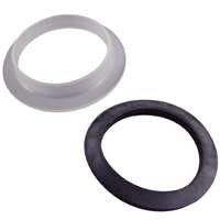 Danco 80046 Washer Assortment, 1-3/8 in ID x 1-3/4 in OD Dia, 1/8 in Thick, Polyethylene/Rubber