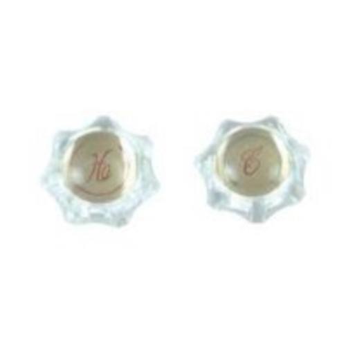 Danco 80672 Handle Index Button, 1-5/8 in OD, Acrylic, For: Delta, Deluxe Handle