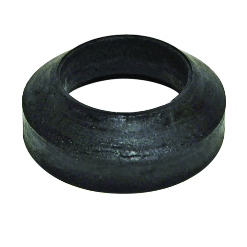 Danco 80867 Flush Valve Spud Gasket, 2-3/8 in ID x 3-1/4 in OD Dia, Rubber, Black