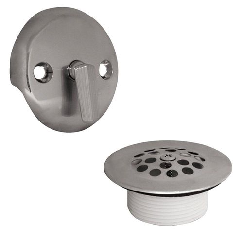 Tub Drain- Strainer Style in Chrome - Danco