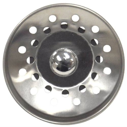 Danco 81092 Basket Strainer, 3-1/2 in Dia, Chrome, For: Universal Lavatory and Sinks