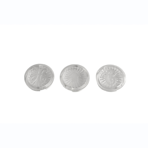 Danco 88014 Faucet Index Button, 0.36 in L, 1-1/4 in OD, Acrylic