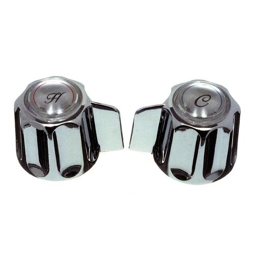 Danco 88166 Faucet Handle, Zinc, Chrome Plated, For: American Brass Faucet