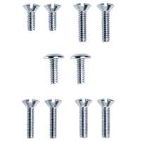 Danco 88356 Faucet Handle Screw Kit, Stainless Steel, Chrome Plated