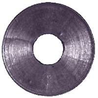 Danco 88572 Faucet Washer, #1/4M, 0.12 in ID x 0.578 in OD Dia, Rubber