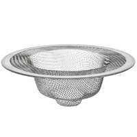 Danco 88822 Mesh Strainer, 4-1/2 in Dia, Stainless Steel, 4-1/2 in Mesh