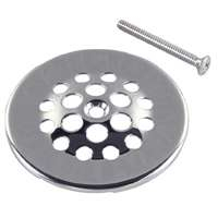 Danco 88926 Tub/Shower Strainer, Plastic/Stainless Steel, Brushed Nickel