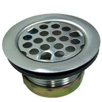 Danco 89072 Basket Strainer Assembly, Brass, Chrome
