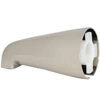Danco 89247 Tub Spout, 9.4 in L, Metal, Brushed Nickel