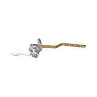 Danco 89448A Universal Toilet Tank Lever with White Porcelain Handle, Chrome