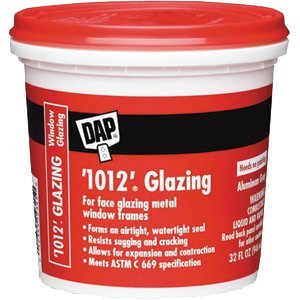 DAP 12059 Glazing, Paste, Slight, Gray, 1 gal Tub