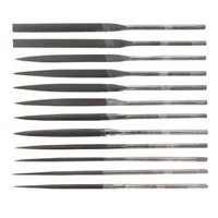 General Tools S475 Swiss Pattern Needle File Set, 12-piece
