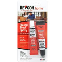 Devcon 52345 General-Purpose Epoxy, Liquid, Black, 1 oz Tube