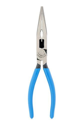 Channellock E318 XLT Combination Long Nose Pliers with Cutter, 8 Inch