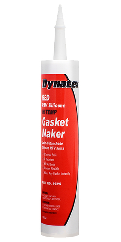 Dynatex 143396 Silicone Gasket Maker, 300 mL Cartridge, Paste, Acetic Acid