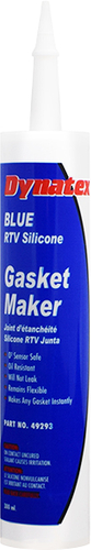 Dynatex 143399 Silicone Gasket Maker, 300 mL Cartridge, Paste, Acetic Acid