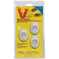 Victor M753 Mini PestChaser Ultrasonic Rodent Repellent, 3-Pack