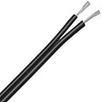 Coleman Cable 60000-66-01 18/2 SPT-1 Bulk Lamp Cord, 300-Volt 18-Gauge, White