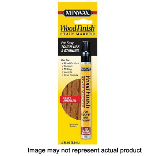 Minwax 63490 Wood Finish Stain Marker, Liquid, Ebony, 9.9 mL Tube