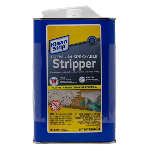 Klean Strip QKSS251 Paint Stripper, Liquid, Aromatic, 1 qt