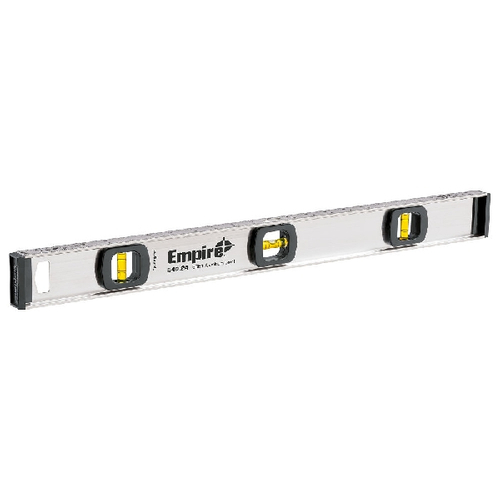 Empire 540-24 I-Beam Level, 24 in L, 3-Vial, Nonmagnetic, Metal