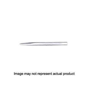 Enderes 0171 F-29 Prick Punch, 1/8 in Tip, 5 in L, 5/16 in Dia Shank, High Carbon Tool Steel