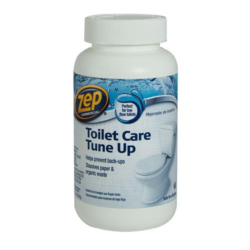 Zep ZUTTU20 Toilet Care Tune Up, Granular, Blue Green/Off-White, Mild, 20 oz Jar