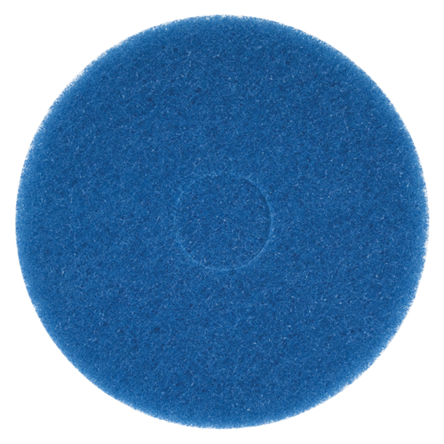 NORTON Bear-Tex 66261044247 Super Clean AO Fine Grit Non-Woven Round Floor Pad, 20 in Dia, Blue