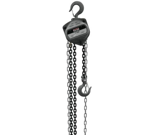 JET S90 Series S90-100-15 Hand Chain Hoist, 1 ton Capacity, 15 ft H Lifting