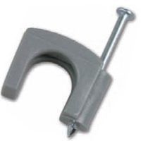 GB PSG-15 Staple, 7/16 in W Crown, 1-1/4 in L Leg, Polyethylene