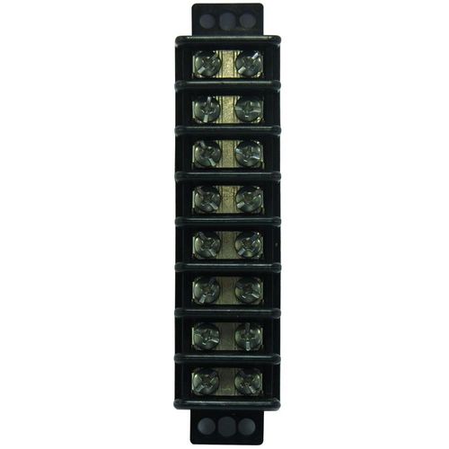 GB GTB-408 Terminal Block, 600 V, 30 A, 8 -Pole, 2 -Row