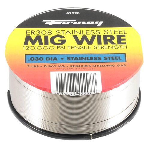 Forney ER308L .030" x 2 lbs. Stainless Steel MIG Welding Wire