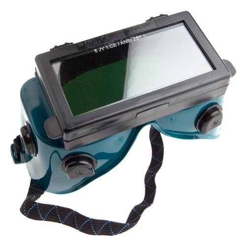 Forney Welding Goggles, 2" x 4-1/4", Lift Front, Shade #5