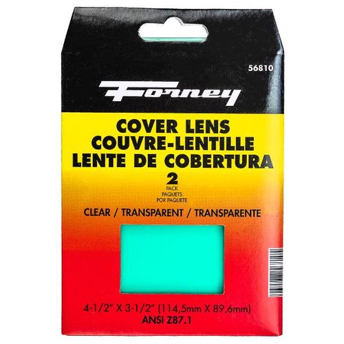 Forney Outside Cover Lens, 4-1/2" x 3-1/2", 2-Pack