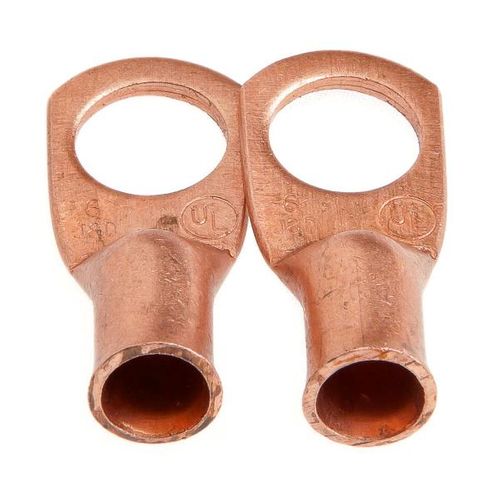 Forney Lug for #6 Cable, 3/8" Stud, Premium Copper