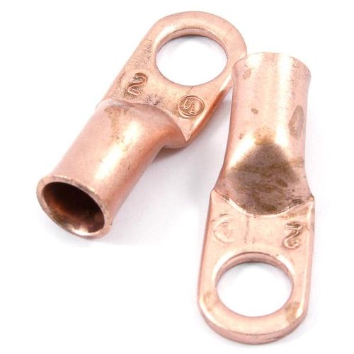 Forney Lug for #2 Cable, 3/8" Stud, Premium Copper