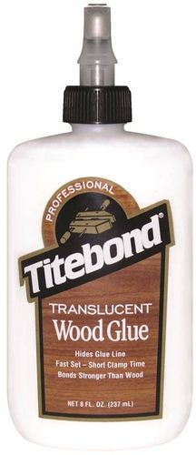 Titebond 6123 Wood Glue, White, 8 oz Bottle
