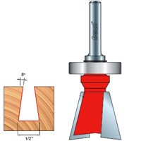 Freud 22-122 1/2-Inch Diameter 8-Degree Dovetail Router Bit 1/4-Inch Shank