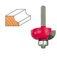 Freud 30-102 1/4-Inch Radius Cove Router Bit with 1/4 Shank