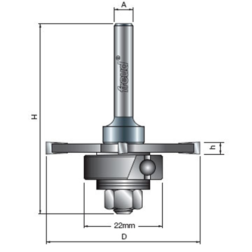 Freud Slotting Cutter Set 63-106
