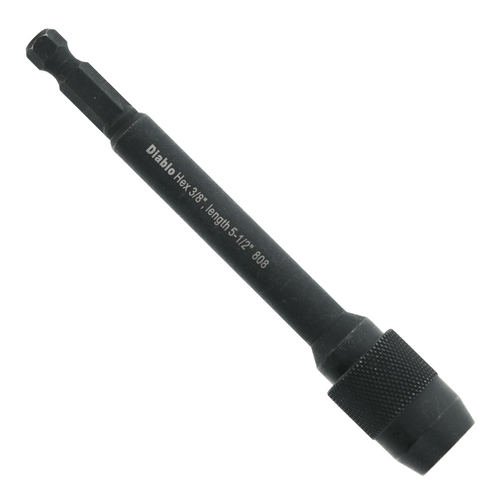 Diablo DHS375XT6 Universal Extension, 3/8 in Shank, 5-1/2 in L, Hex Shank